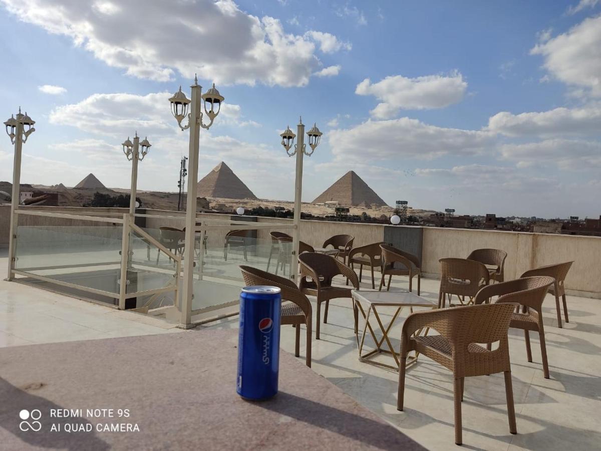 Khufu Pyramids Hotel Kafret el-Gabal Kültér fotó