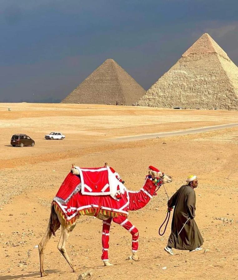 Khufu Pyramids Hotel Kafret el-Gabal Kültér fotó